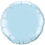 18" Pearl Blue Round Foil