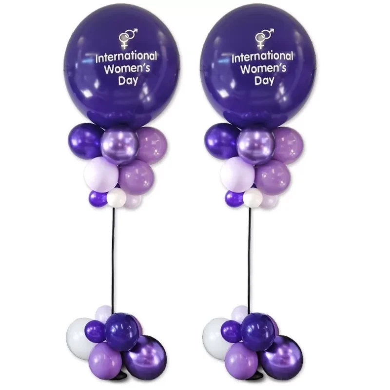 Hire of 7ft IWD Balloon Column with Topper Pair - €350 + Vat