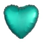 Jade Satin Heart Foil