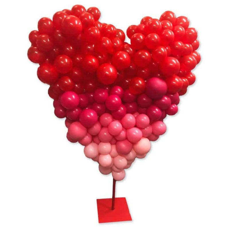 Valentine Heart Sculpture (Hire) - 6ft