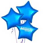 International Men's Day Foil Balloon Bouquet - Stars