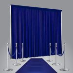 Blue Pillars, Roping, Drape & Carpet - €449 + Vat