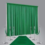 Green Pillars, Roping, Drape & Carpet - €449 + Vat